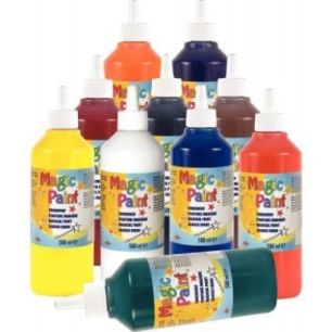 Achetez Carton de 10 flacons 500ml de peinture MAGIC PAINT COLBC50090 pas cher sur Ma Rentrée Scola..