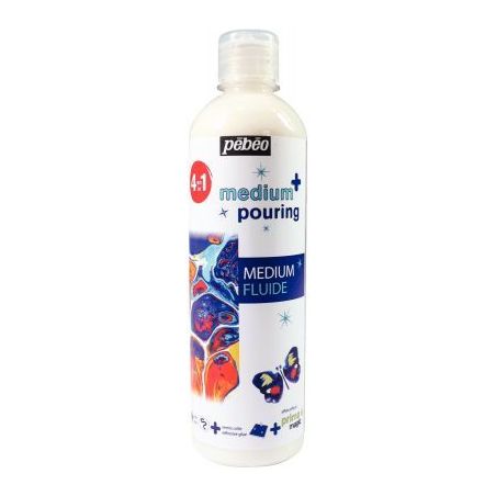 Achetez Flacon 500 ml de médium pouring 364801 PEBEO pas cher sur Ma Rentrée Scolaire