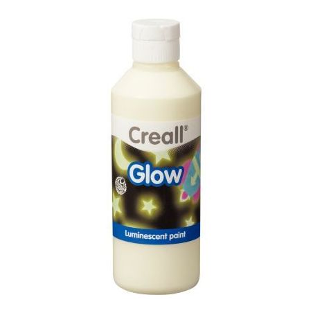 Achetez Flacon de 250 ml de peinture phosphorescente, jaune 05941 CREALL pas cher sur Ma Rentrée Sc..