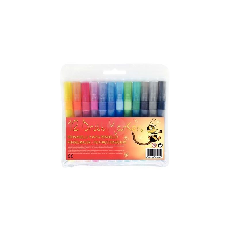 Achetez Pochette de 12 feutres pinceau pointe moyenne assortis MJ60420200 pas cher sur Ma Rentrée S.. Achetez Pochette de 12 feutres pinceau pointe moyenne assortis MJ60420200 pas cher sur Ma Rentrée S..