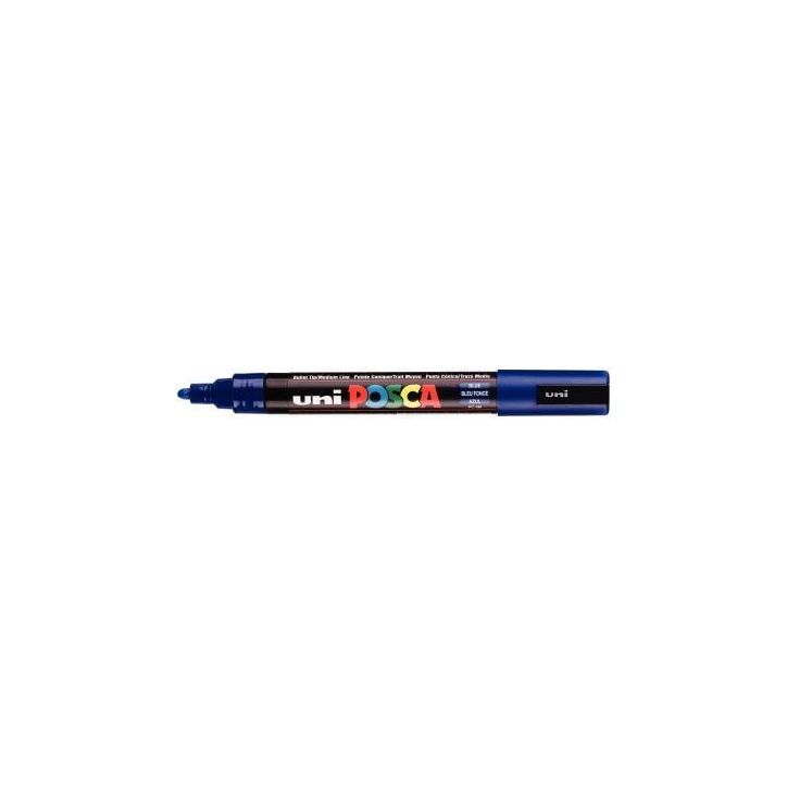 Marqueur pointe moyenne conique bleu foncé PC5M BF POSCA UNIBALL