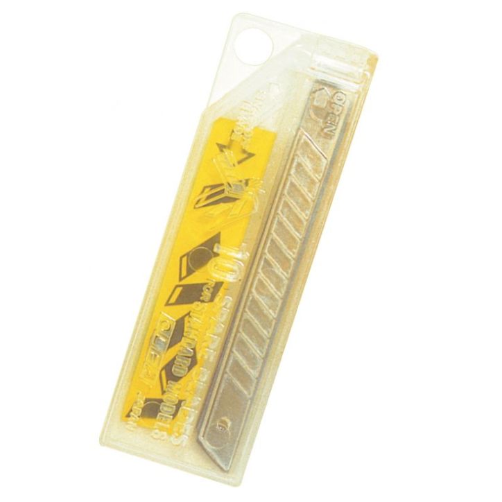 OLFA Etui de 10 lames de rechange 9m ASB-10