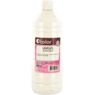 Achetez Flacon de 1 litre de vernis acrylique VAC1000PET_00/28522 O'COLOR pas cher sur Ma Rentrée S..