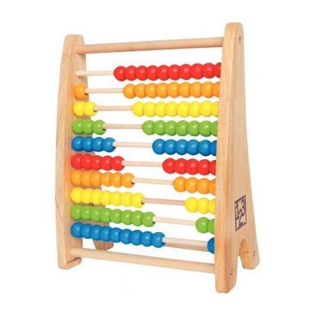 Achetez Boulier en bois perles arc-en-ciel E0412 HAPE pas cher sur Ma Rentrée Scolaire