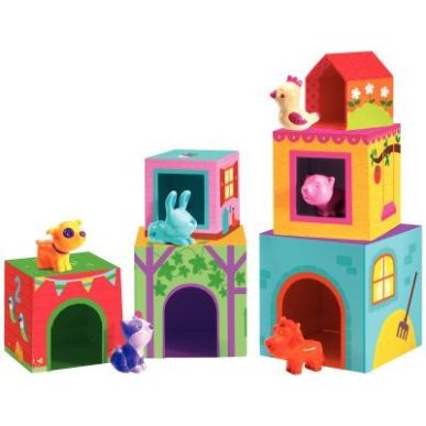 Achetez Pyramide 6 cubes Topanifarm DJ09108 DJECO pas cher sur Ma Rentrée Scolaire