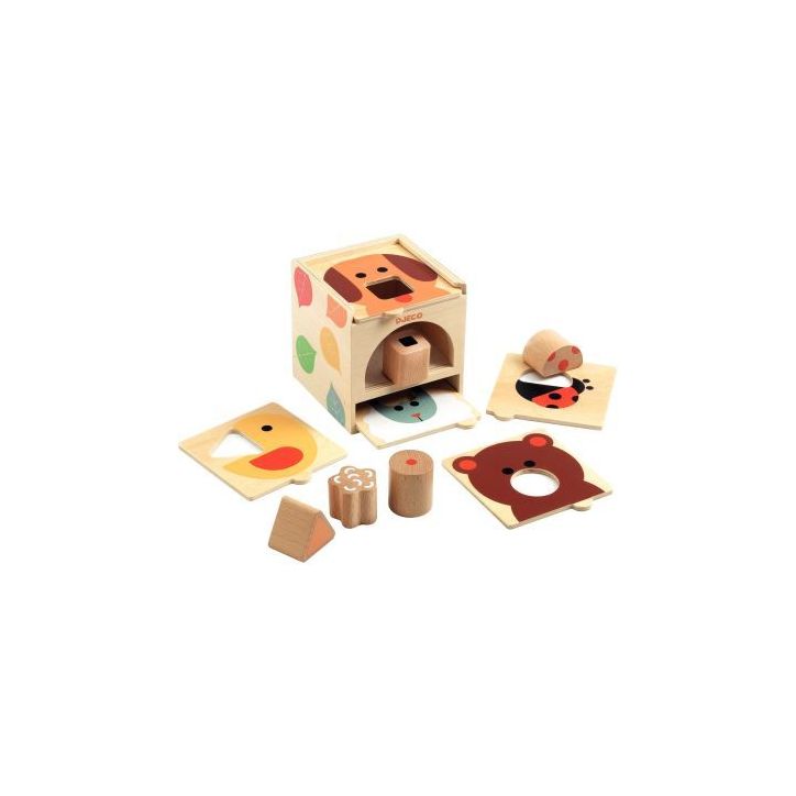 Boite à formes Box Basic en bois DJ06219 DJECO
