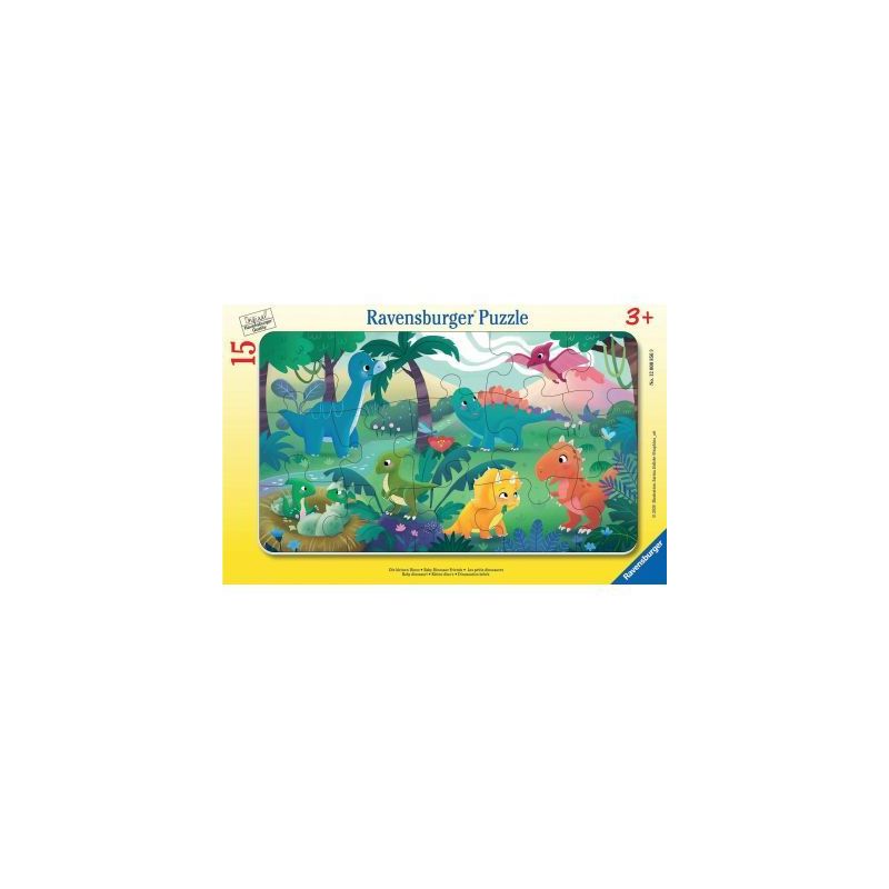 Achetez Puzzle à cadre 15 pièces, les petits dinosaures 12000856 RAVENSBURGER pas cher sur Ma Rent.. Achetez Puzzle à cadre 15 pièces, les petits dinosaures 12000856 RAVENSBURGER pas cher sur Ma Rent..