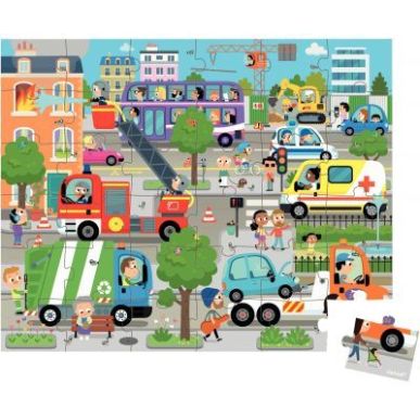 Achetez Puzzle 36 pièces la ville J02644 pas cher sur Ma Rentrée Scolaire