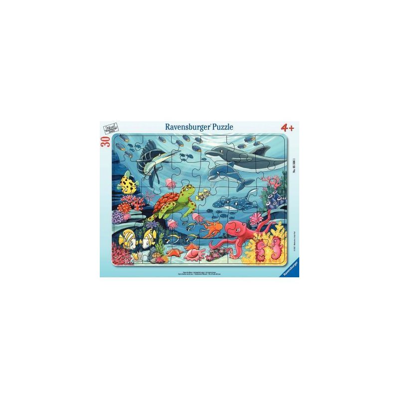 Achetez Puzzle à  cadre de 30 pièces, au fond de la mer 00005566 RAVENSBURGER pas cher sur Ma Ren..