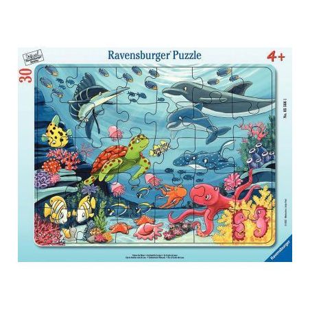 Achetez Puzzle à cadre de 30 pièces, au fond de la mer 00005566 RAVENSBURGER pas cher sur Ma Ren..