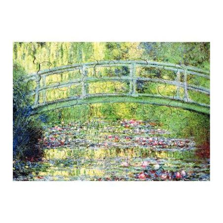 Achetez Puzzle en bois d'environ 24 pièces, LE PONT JAPONAIS de Claude MONET K910-24 PUZZLE MIC pas..