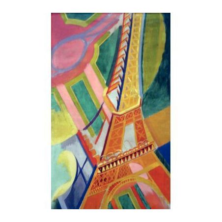 Achetez Puzzle en bois d'environ 100 pièces, LA TOUR EIFFEL de Robert DELAUNAY K276-100 PUZZLE MIC ..