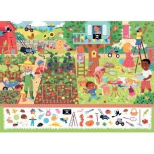 Achetez Puzzle cherche et trouve 60 pièces, au jardin 00086153 RAVENSBURGER pas cher sur Ma Rentré..