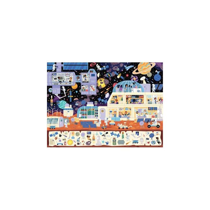 Puzzle cherche et trouve 150 pièces, dans l'espace 00086213 RAVENSBURGER