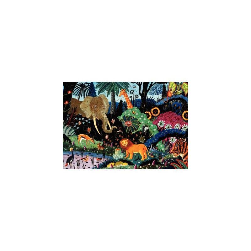Achetez Puzzle en bois d'environ 50 pièces, nuit dans la jungle K065-50 PUZZLE MIC pas cher sur Ma ..