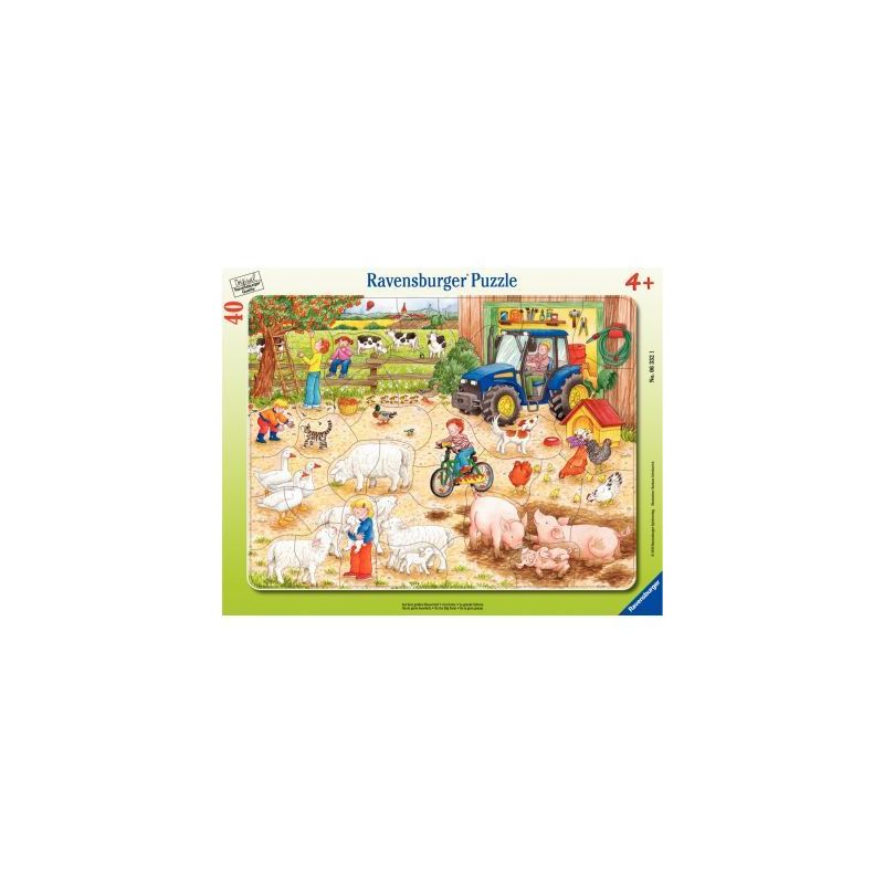 Achetez Puzzle à cadre 40 pièces, la ferme 00006332 RAVENSBURGER pas cher sur Ma Rentrée Scolaire