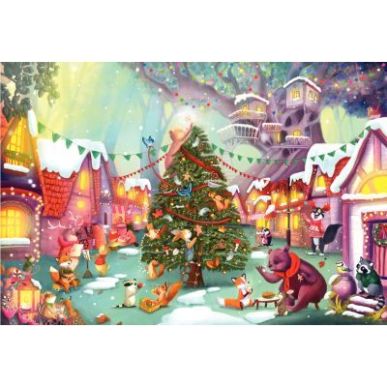 Achetez Puzzle en bois d'environ 100 pièces, la veille de Noël K1238-100 PUZZLE MIC pas cher sur M..