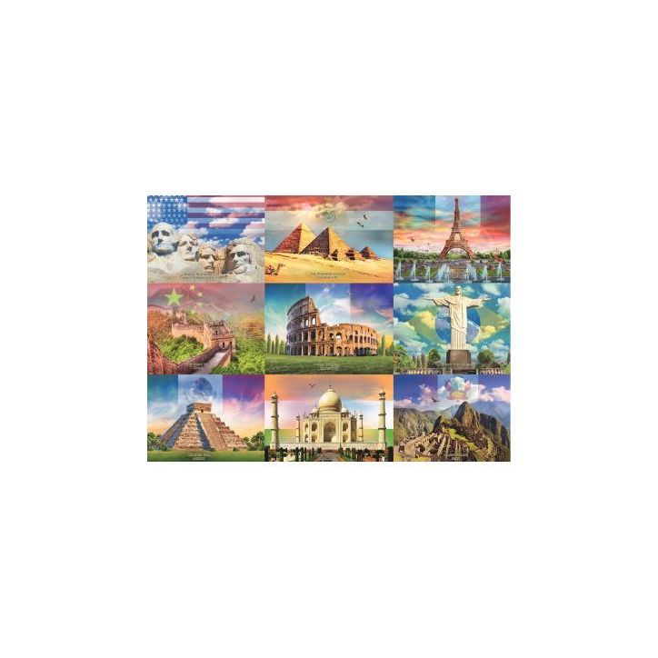 Puzzle XXL 200 pièces, les monuments du monde 13290 RAVENSBURGER