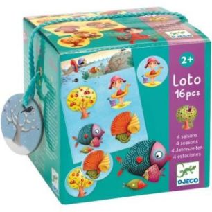 Achetez Loto des 4 saisons 16 pièces DJ08123 DJECO pas cher sur Ma Rentrée Scolaire