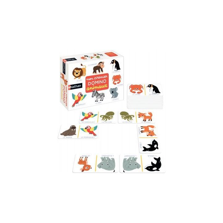 Mon premier domino animaux 31153 NATHAN