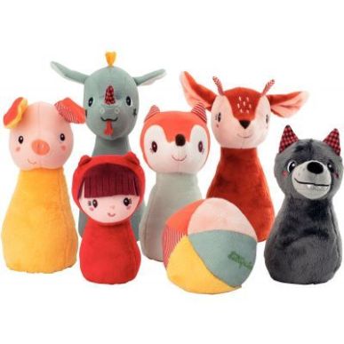 Achetez Jeu de 6 quilles en tissu LILLIPUTIENS + balle 83465 LILLIPUTIENS pas cher sur Ma Rentrée S..