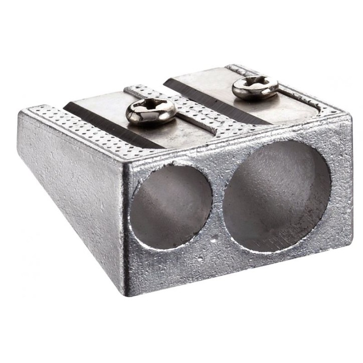 Taille-crayons métal 2 usages