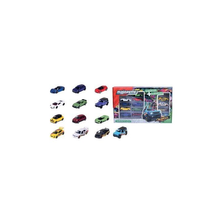 Coffret de 13 véhicules MAJORETTE assortis 8504106000 MAJORETTE SMOBY