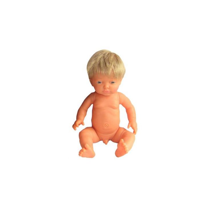 Poupée garçon européen avec cheveux 42 cm BV 42330 LES PLUMIN