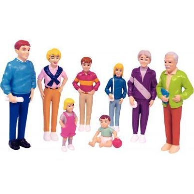 Achetez La famille européenne 8 figurines 27395 MINILAND pas cher sur Ma Rentrée Scolaire