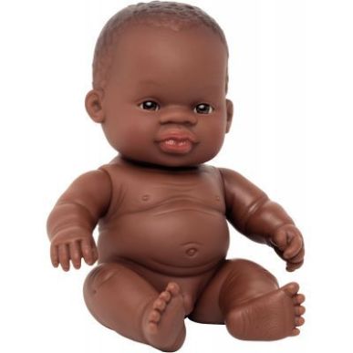 Achetez Poupée garçon africain 21 cm 31143 MINILAND pas cher sur Ma Rentrée Scolaire