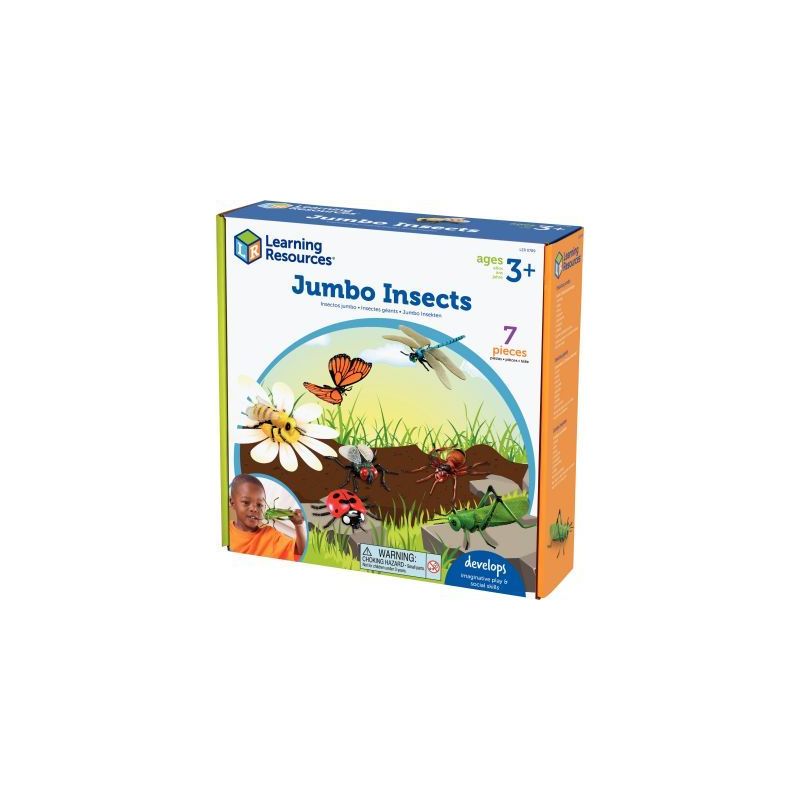 Achetez Boite de 7 Jumbo insectes LER0789 pas cher sur Ma Rentrée Scolaire