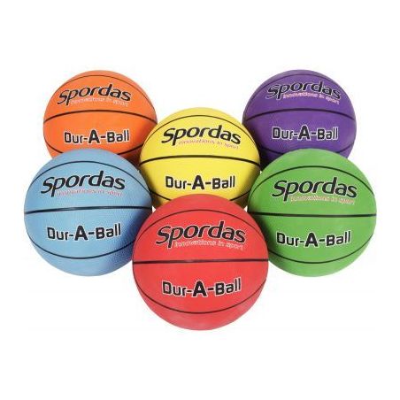 Achetez Sachet de 6 Ballons Basket Ball Taille 5 22cm  assortis M574240 pas cher sur Ma Rentrée Sco..