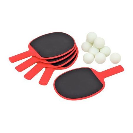 Achetez Set de 5 raquettes + 10 balles de tennis de table 100314 pas cher sur Ma Rentrée Scolaire