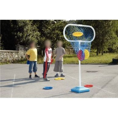 Achetez Panier cible avec 6 disques à lancer 081016 pas cher sur Ma Rentrée Scolaire