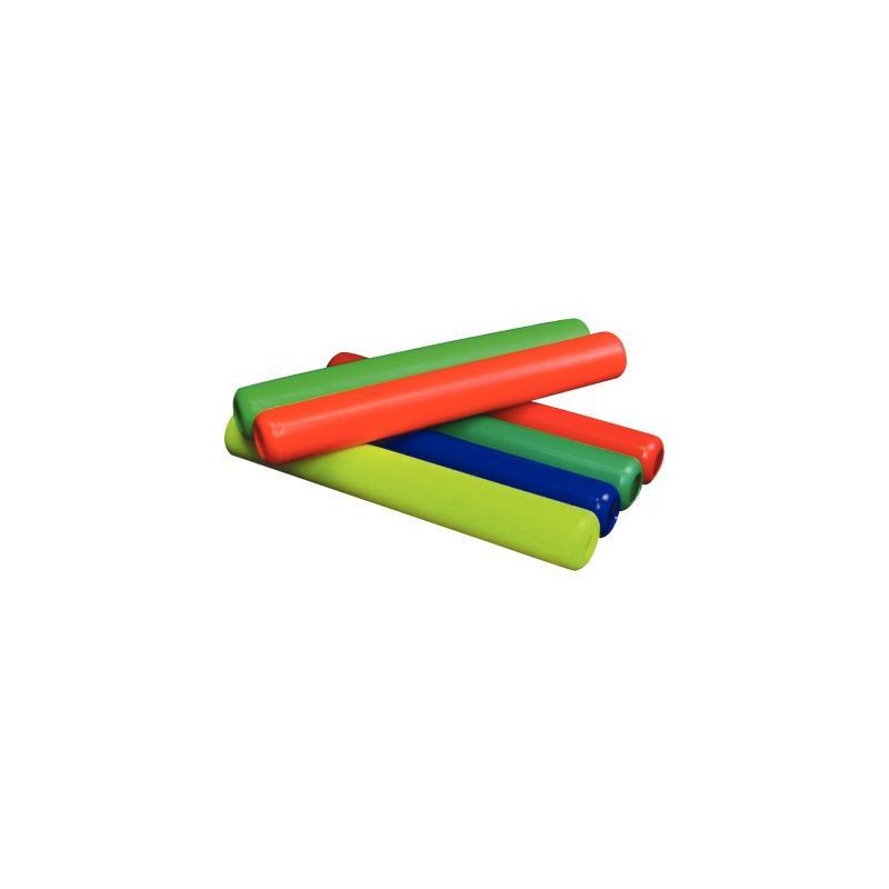 Achetez Lot 6 bâtons Relaix PVC 30Cm couleurs assorties 025004 pas cher sur Ma Rentrée Scolaire
