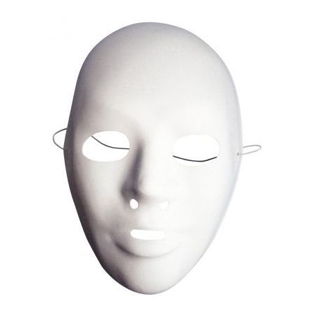 Achetez Lot de 12 masques vénitiens blancs 2048/84425 pas cher sur Ma Rentrée Scolaire