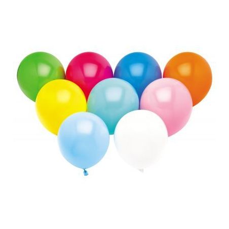 Achetez Sachet de 100 ballons de baudruche couleurs assorties 36003P pas cher sur Ma Rentrée Scolai..