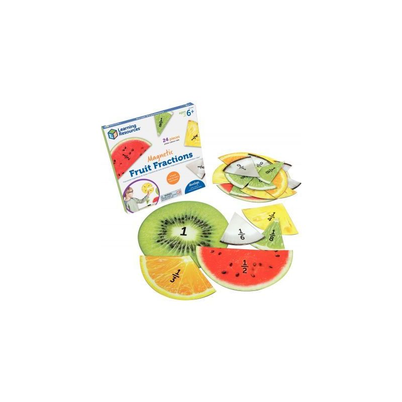 Achetez Les 6 fruits en fraction LER5068 pas cher sur Ma Rentrée Scolaire