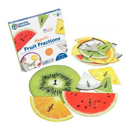 Achetez Les 6 fruits en fraction LER5068 pas cher sur Ma Rentrée Scolaire