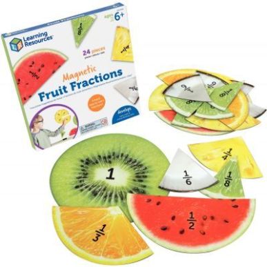 Achetez Les 6 fruits en fraction LER5068 pas cher sur Ma Rentrée Scolaire