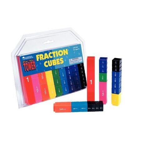 Achetez Set de Cubes de Fractions empilables LER2510 pas cher sur Ma Rentrée Scolaire