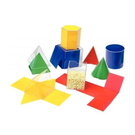 Achetez Boite de 8 figures géométriques volumes LER0921 pas cher sur Ma Rentrée Scolaire