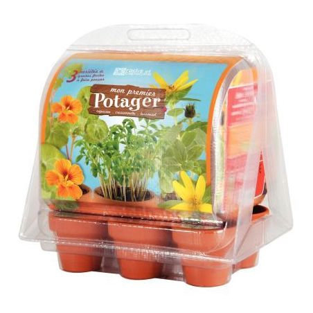 Achetez Serre de 6 pots : mon premier jardin 738 pas cher sur Ma Rentrée Scolaire