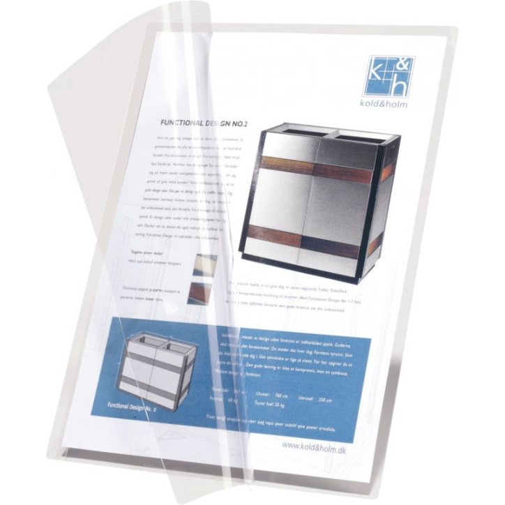 DURABLE Sachet 10 Pochettes de plastification à  froid Seal It A4 - Transparent