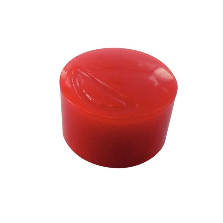 Blister de 10 punaises magnétiques, diamètre 12 mm.  Rouge FAI120302 SAFETOOL
