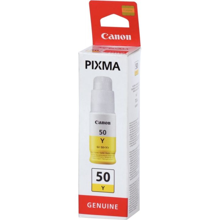 Flacon d'encre à la marque Canon GI-50 jaune 50 CASPI3405C001 CANON