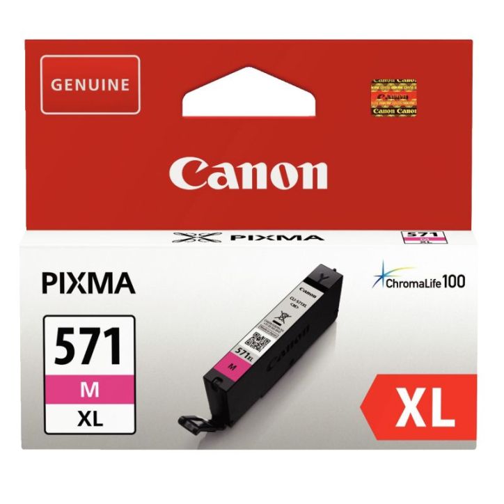 CANON Cartouche Jet d'encre CLI-571XL Magenta 0333C001AA