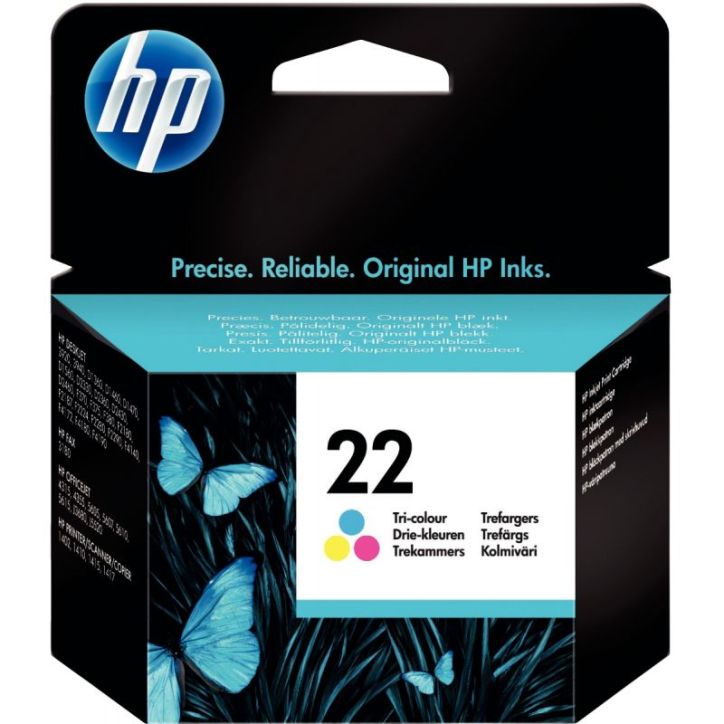HP Cartouche Jet d'encre couleur 22 C9352AE