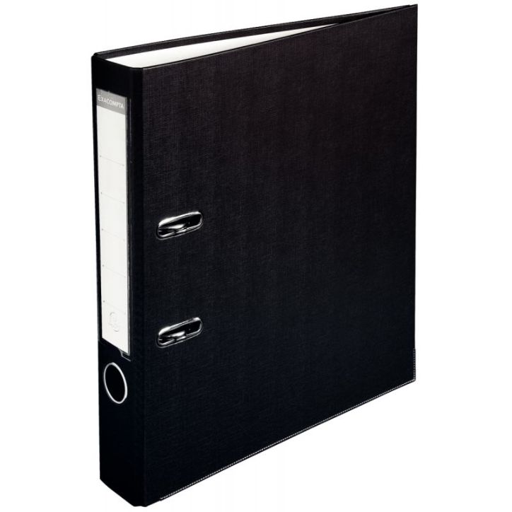 Classeur à  levier pour format A4, dos 5 cm, noir 915401B EXACOMPTA
