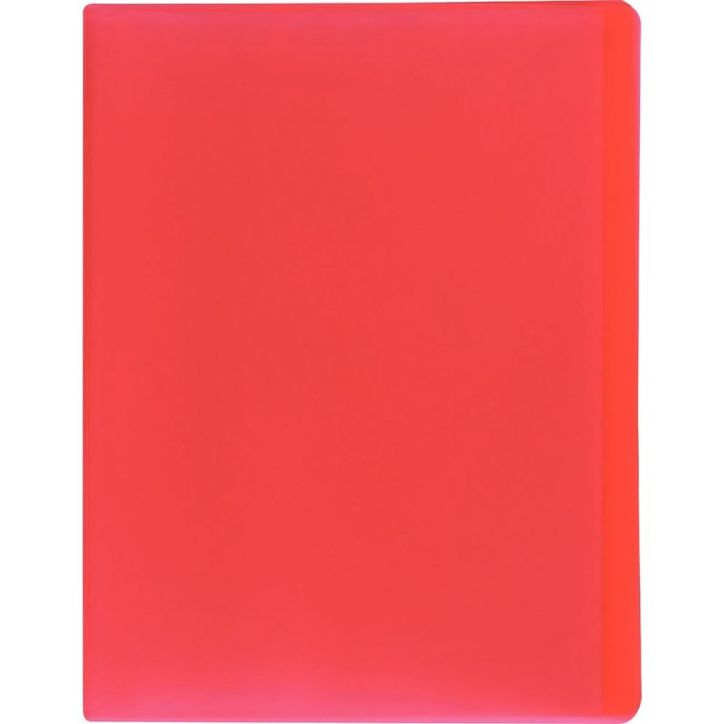 Protège-documents Color Fresh, 80 vues, rouge 1510105V080RO